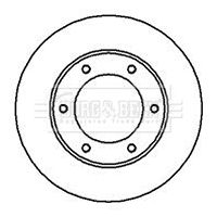 BORG & BECK Piduriketas BBD5048